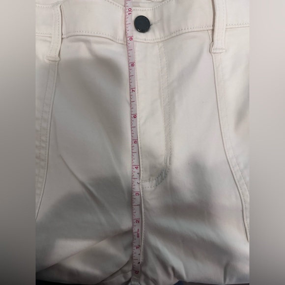 Banana Republic, off white colored ultra soft, cargo pants, size 12. - Picture 4 of 6